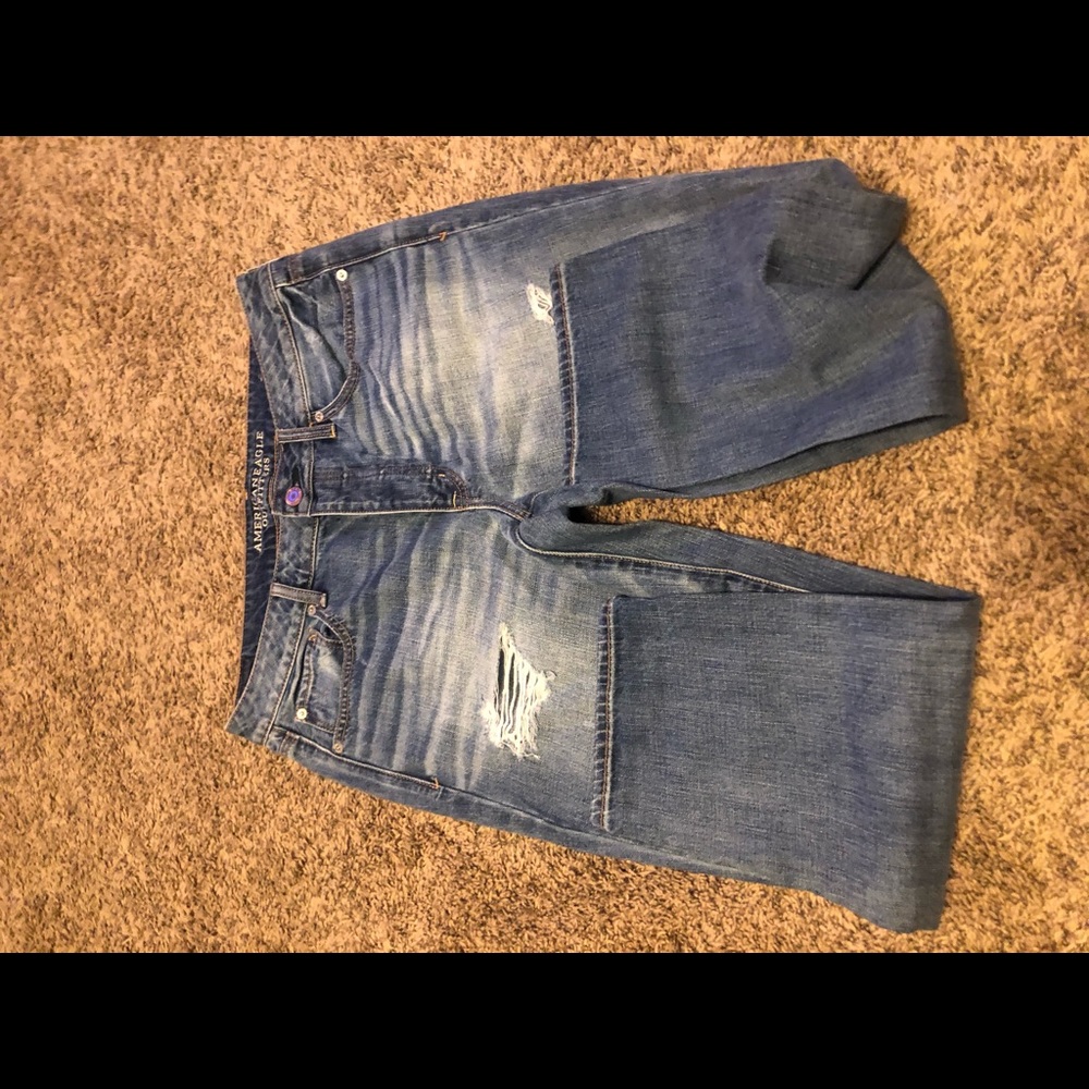 American Eagle Boy Crop jeans 12